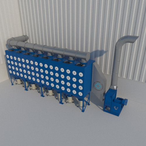 Filtro de cartuchos modular ATEX - Inascal