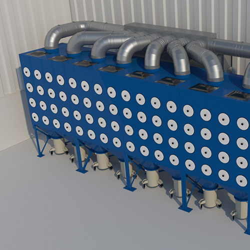 Filtro de cartuchos modular ATEX - Inascal