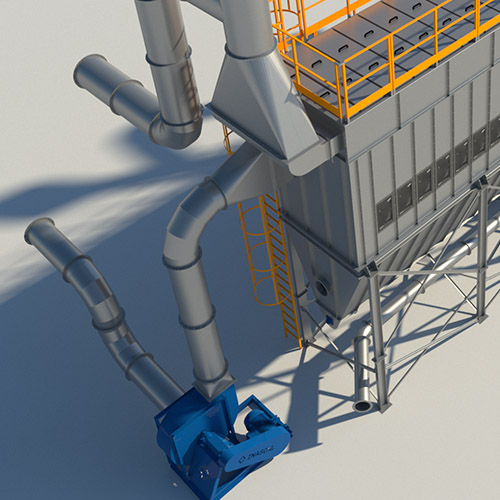 Filtro de mangas ATEX - Inascal